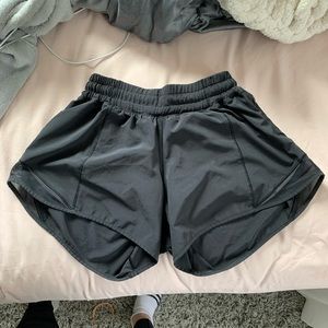 Cute black lululemon shorts